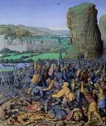 Jean Fouquet, The Battle of Gilboa, by Jean Fouquet
